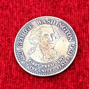 1789-1797 GEORGE WASHINGTON 1st PRESIDENT TOKEN